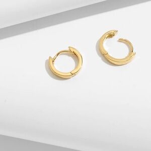 Madewell Gold Huggie Hoops